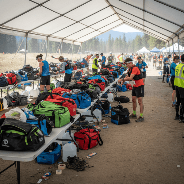 AidStation drop-bag custody interface